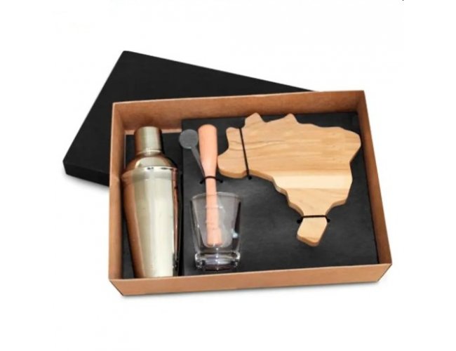 Kit Caipirinha com Coqueteleira