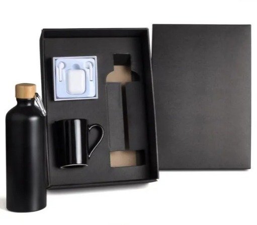 Kit Garrafa, Caneca E Fone Bluetooth - 3 Ps