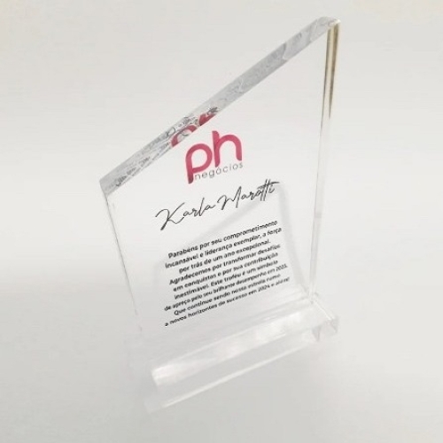 Troféu acrílico-TRF 001