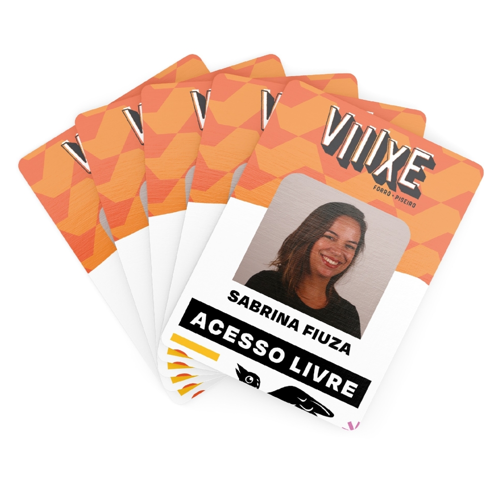 Credencial em pvc-CRED 001