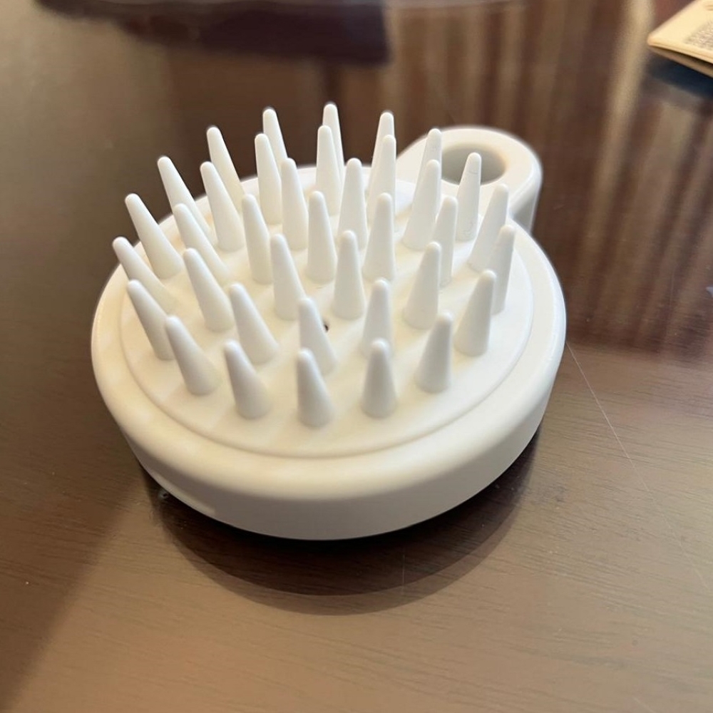 Escova massageadora couro cabeludo-ESCM 001